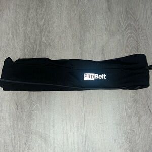 FlipBelt Classic Edition Travel Hike Workout Running Belt Sz Medium Black 29-32”